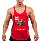 Men's Pure Cotton Fitness Running Tank Top