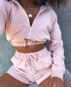 2020 Women's Loose Solid Color Sports Shorts