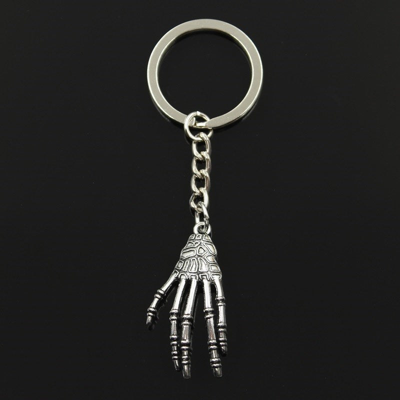Halloween Skeleton Hand Keychain Set for Decor | Accessory