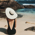 Women's Backless Scoop-Back One-Piece Swimsuit