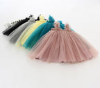 Girls' Spaghetti Strap Tulle Princess Dress