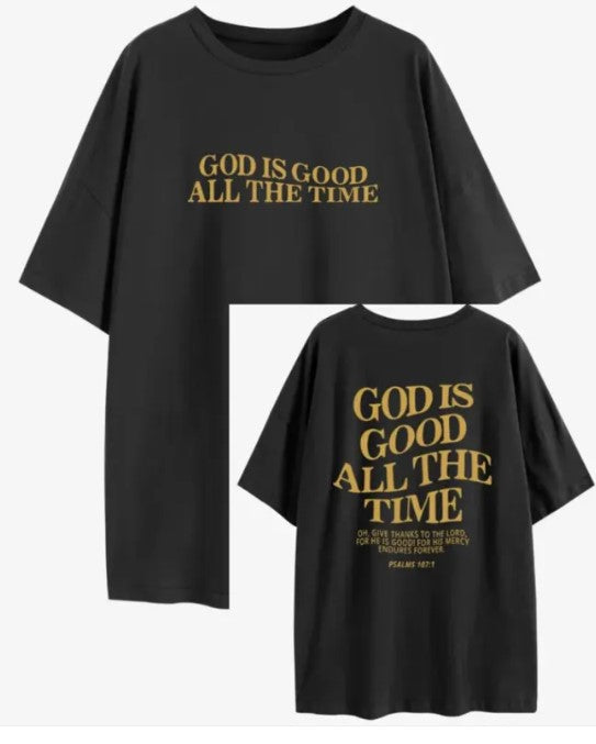 God Print Short-sleeve T-shirt | Streetwear