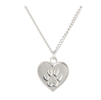 Cat Paw Heart Necklace, Fashionable Women's Choker