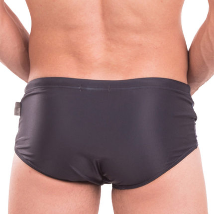 Men's Novelty Dog Print Swim Briefs