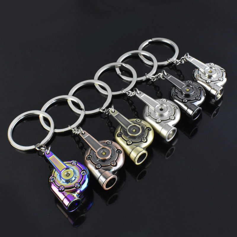Creative Turbocharger Engine Metal Keychain Accessory | Accessory