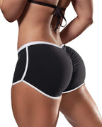 Women's Elastic Low Waist Slim Tight Shorts for Sports