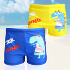Boys Cartoon Dinosaur Swim Trunks