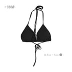 Women's Tie-Neck Triangle Bikini Top
