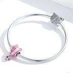 Cute DIY Pet Balloon Girl 925 Bracelet Accessories