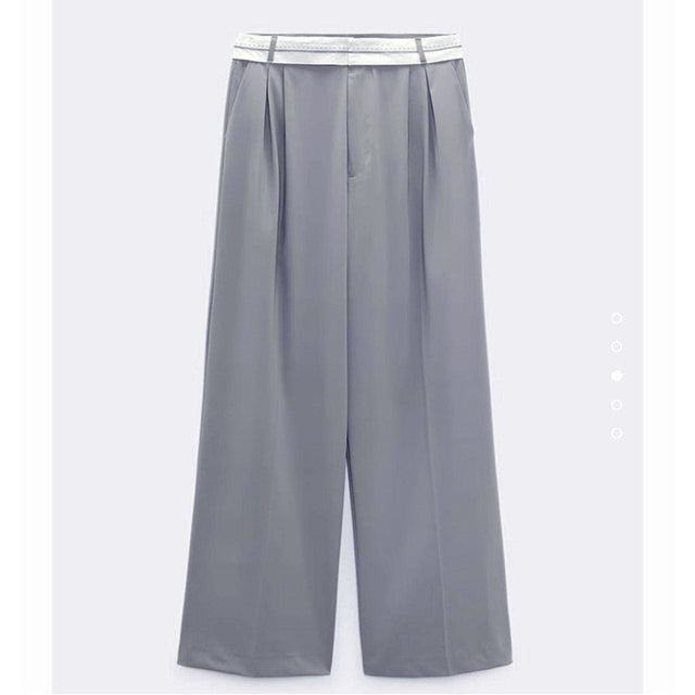 Solid Gray Spring Ladies Sleeveless V Neck Crop Top