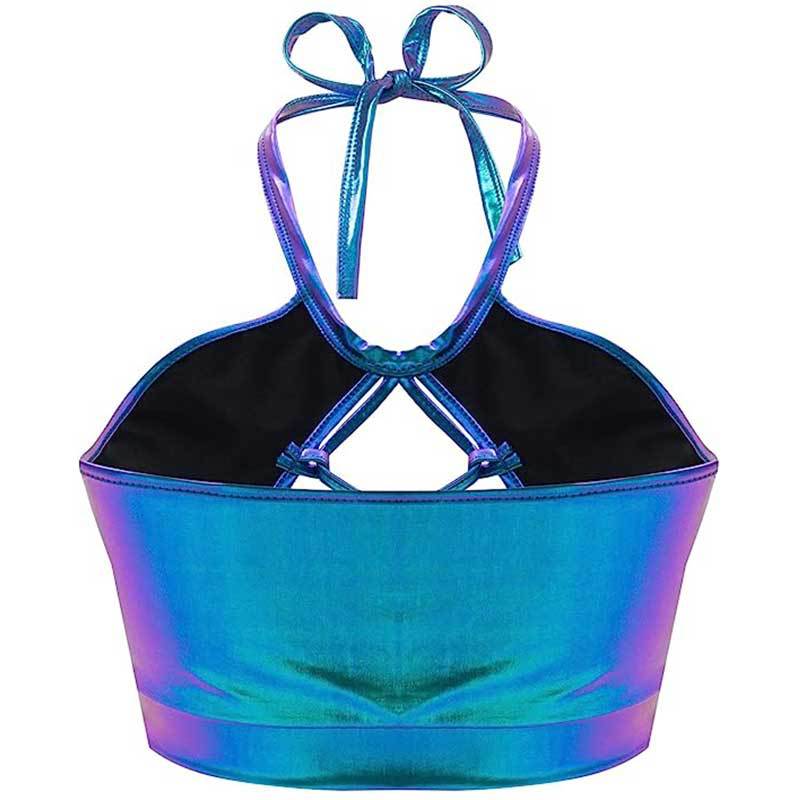 Sexy Nightclub Spaghetti Strap Top for Performances