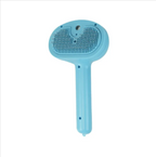Self-Cleaning Pet Grooming Brush with Mist, Rechargeable Deshedding Slicker Brush for Cats and Dogs, One-Click Hair Removal Spray Comb
