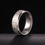 Stainless Steel JESUS Cross Band Ring