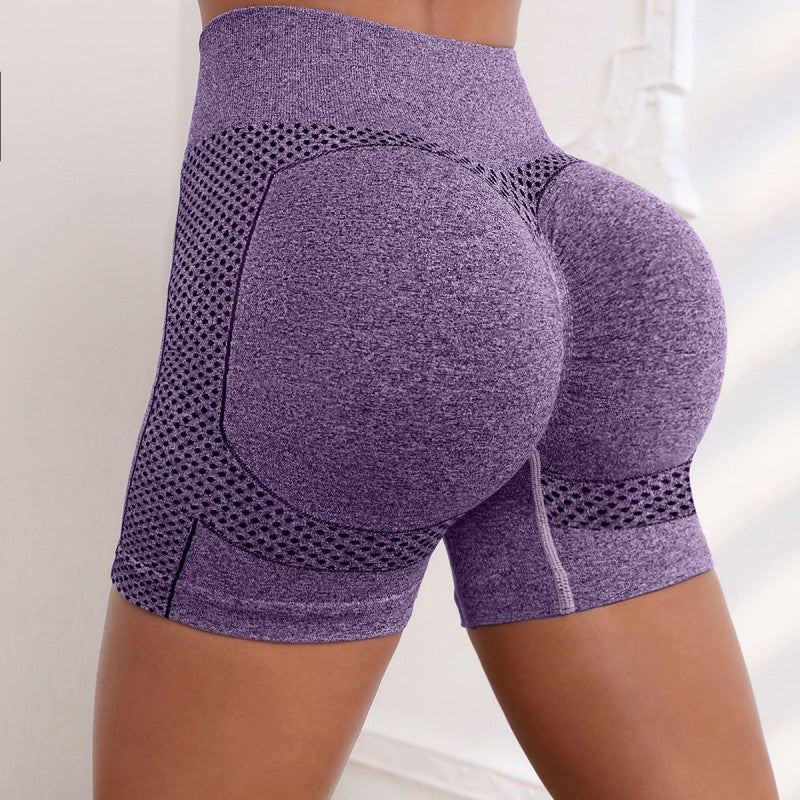 High Waist Yoga Pants for Women - Hip-lifting Stretch Shorts