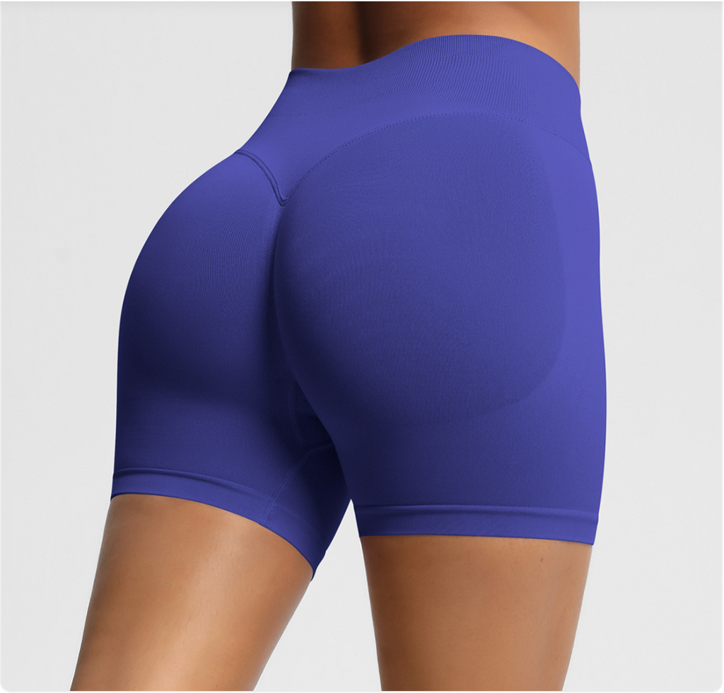 Women's Seamless High Waist Fitness Shorts
