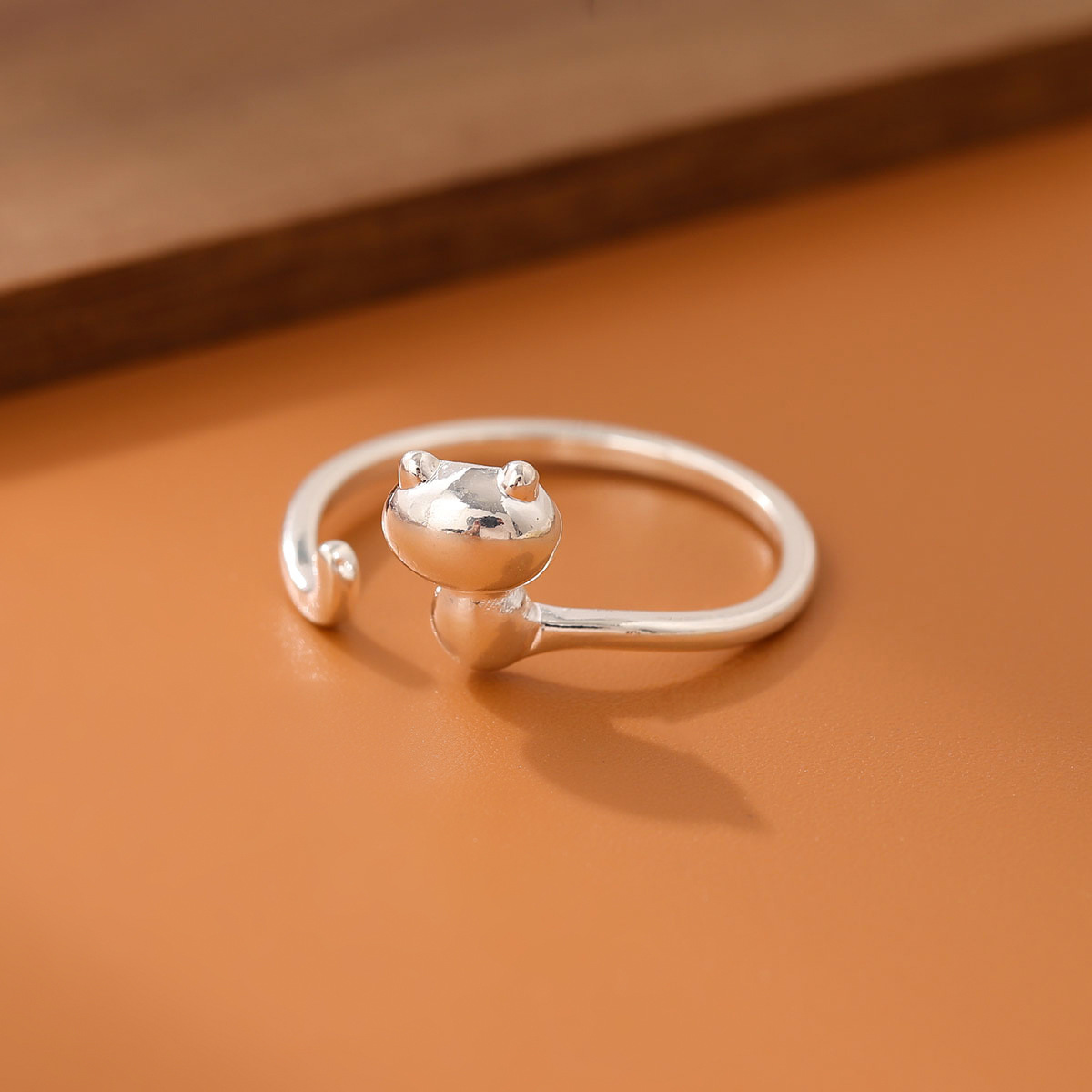 Cute Cat Adjustable Ring