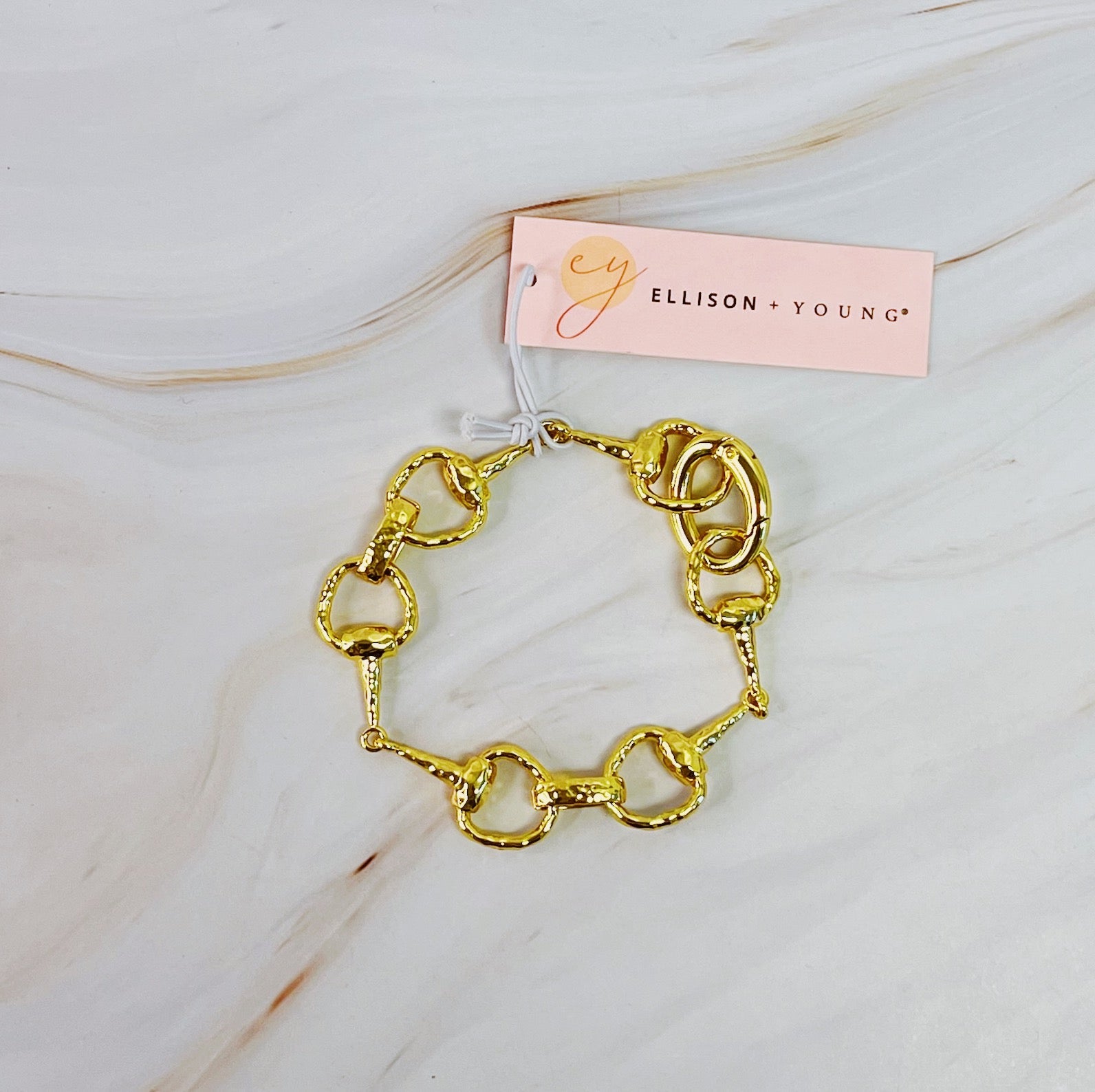 Equestrian Horsebit Link Bracelet