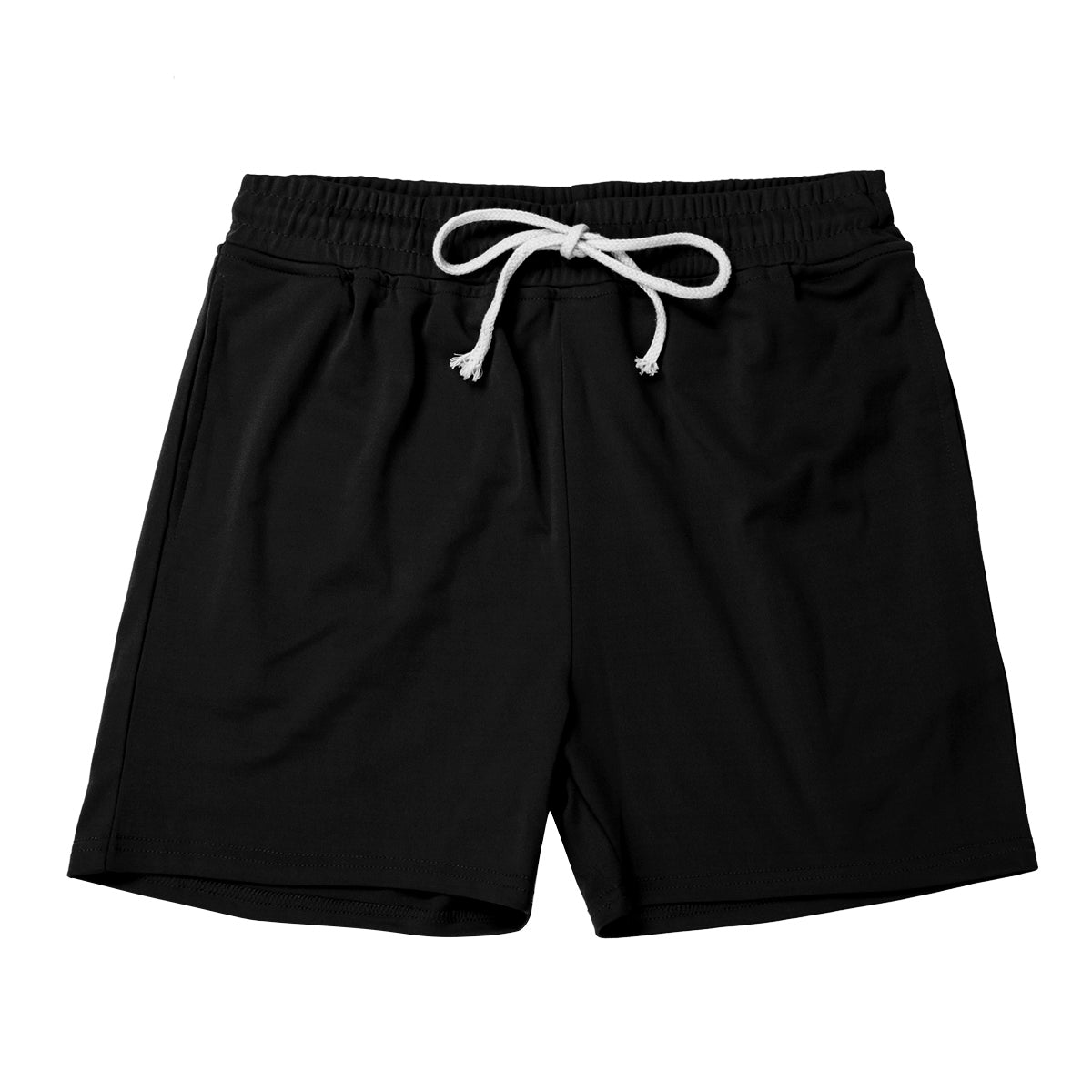 Men's Solid Drawstring Swim Shorts