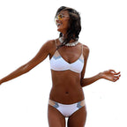 Color Block Bikini Set