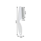 Stainless Steel Pet Flea Comb Fine Tooth Grooming Comb for Cats and Dogs Removes Fleas Lice Tangles Dander Small and Large Sizes