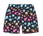 Children's Tropical Print Swim Trunks