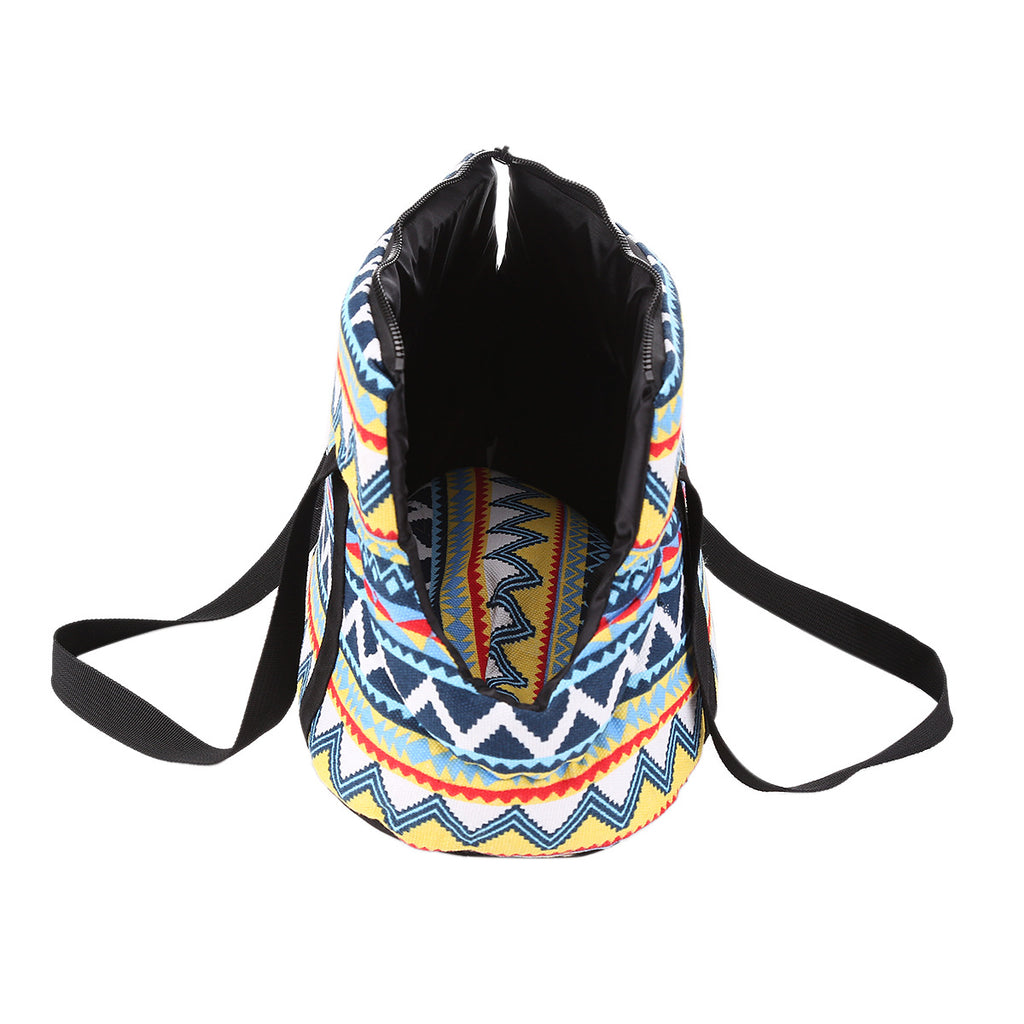 Vintage Pet Carrier Shoulder Bag for Cats and Dogs