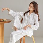 Couples Satin Sleepwear Set - Long Sleeve Spring/Fall