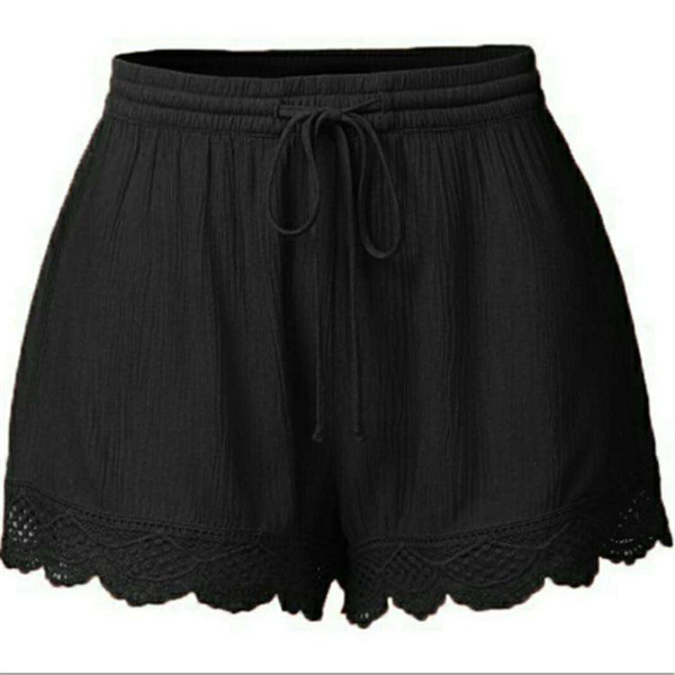 Plus Size Summer Women's Casual Beach Shorts