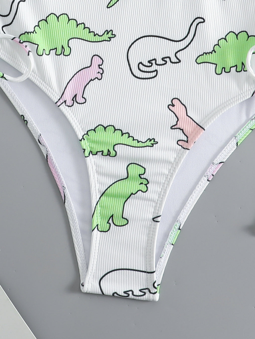 Cute Cactus Print One-Piece Swimsuit