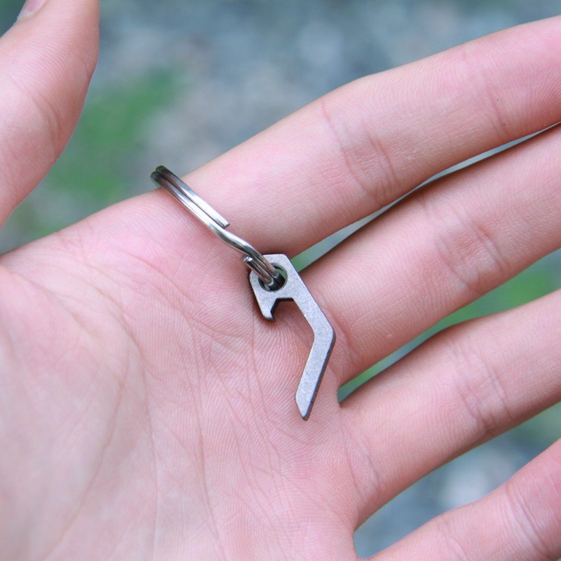 Mini Stainless Steel Bottle Opener Keychain Tool | Accessory