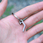 Mini Stainless Steel Bottle Opener Keychain Tool | Accessory