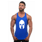 Men's Loose Cotton Bodybuilding Tank Top for Sports