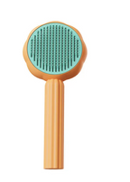 Self-Cleaning Pet Grooming Brush One-Button Slicker Brush for Cats Dogs Shedding Deshedding Hair Remover Comb Fine Needle