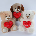 Cute Heart-Hugging Teddy Bear Plush Toy | Home Decor