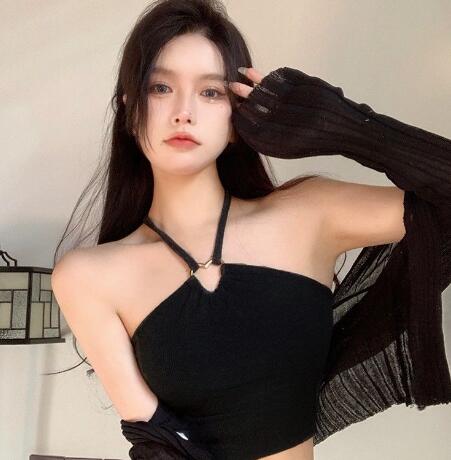 New Women's Sexy Crop Top with Cartoon Design