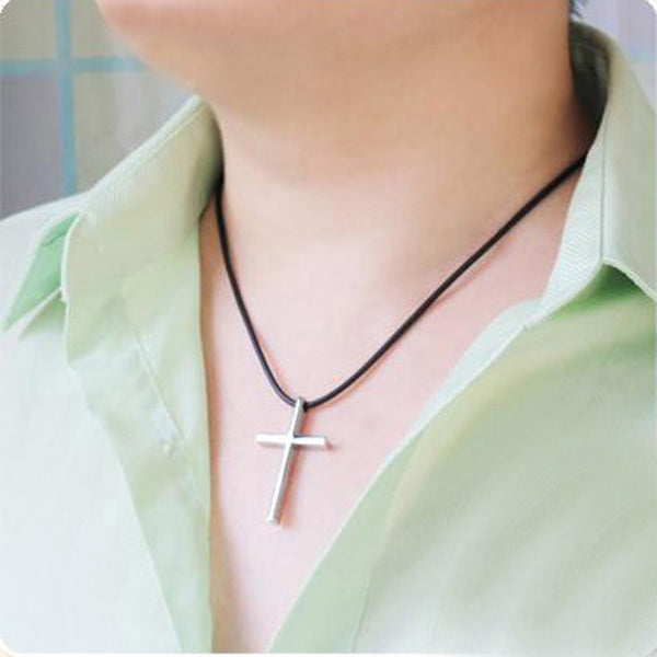 Emmanuel Cross Pendant Necklace