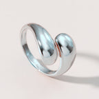 Adjustable Cross Ring in Korean Style