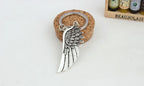 Heart-Shaped Rhinestone Keychain with Angel Wings | Accessory