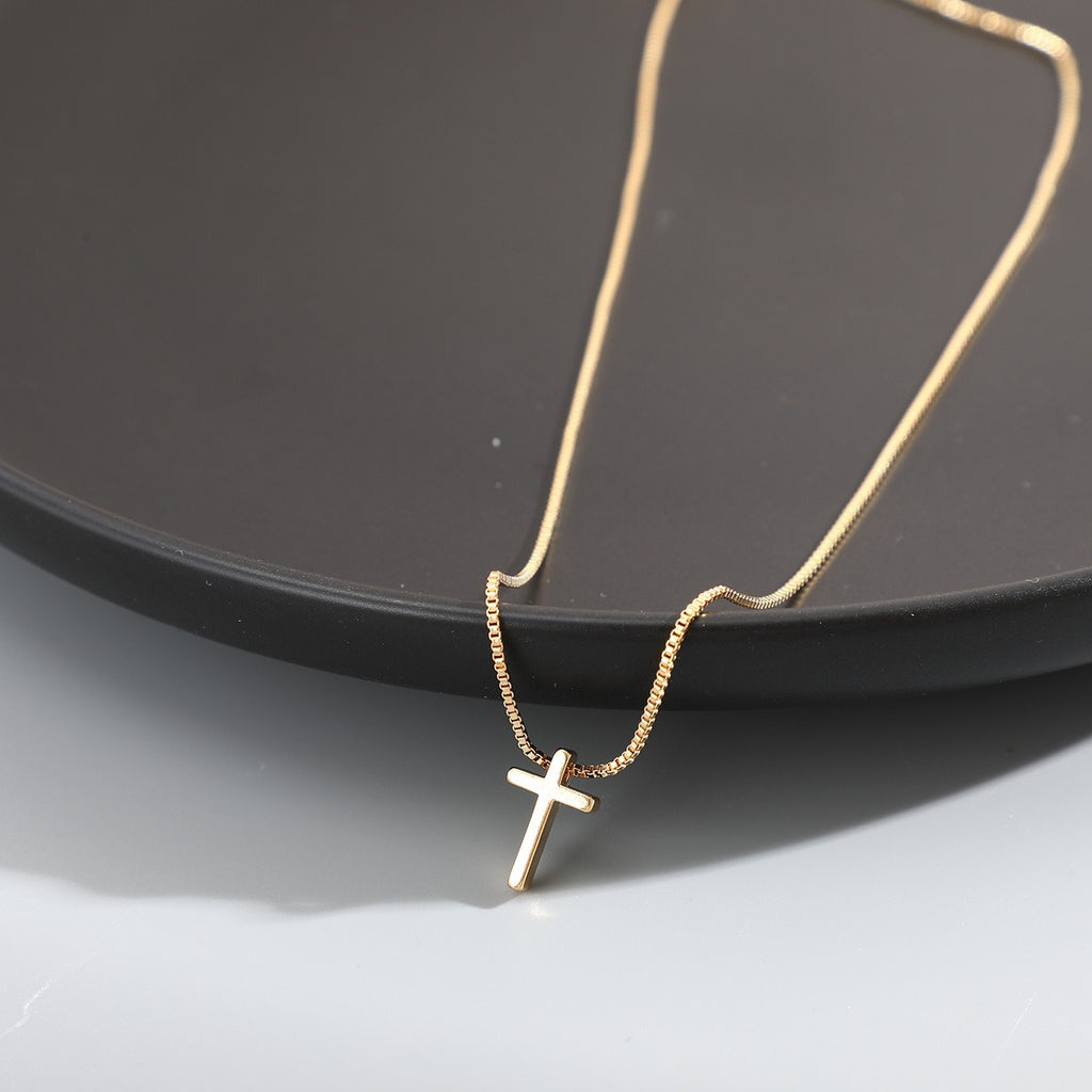 Dainty Christian Cross Necklace