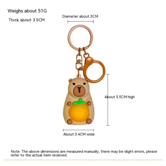 Capybara Keychain | Accessory