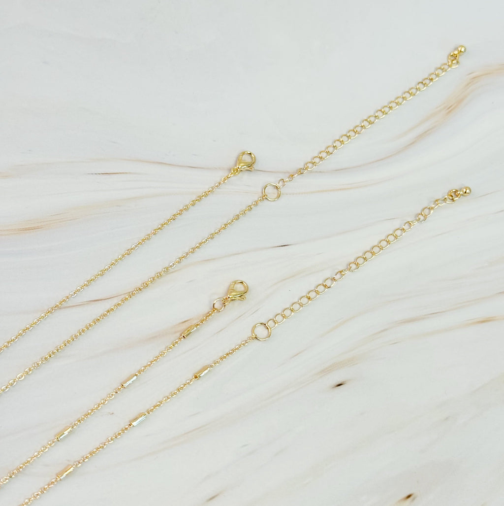 Pretty Chain Cross Necklace (Set of 2)