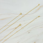 Pretty Chain Cross Necklace (Set of 2)