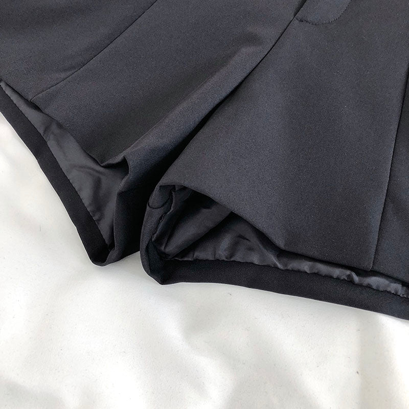 High-Waisted A-Line Loose Shorts for Women