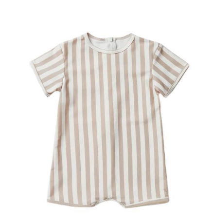 Baby Short-Sleeve Cotton Romper