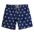 Men's Shark Print Swim Trunks