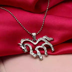 Faith And Trust Horse Necklace