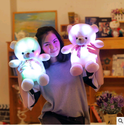 New LED Teddy Bear Plush Toy for Kids | Home Decor
