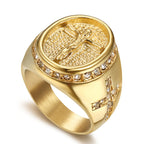 Stainless Steel Head Cross Ring