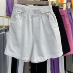 Women's Summer High-Waisted Loose Fit Shorts