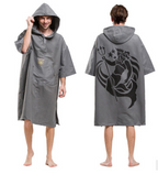 Quick-Dry Travel Towel and Beach Cover-Up Cape